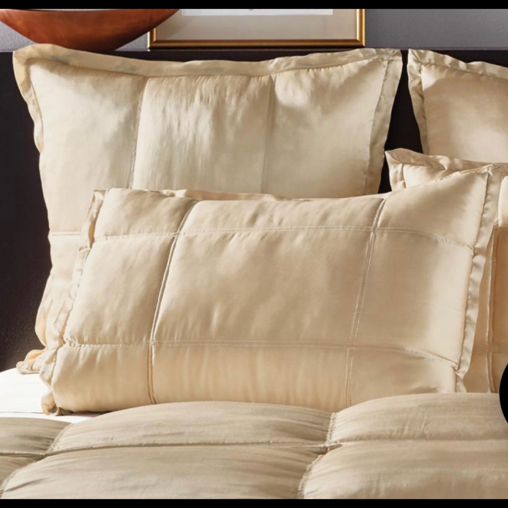 Donna Karan Gold Dust Sham Set for 2
